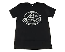 FastEddy ホワイトロゴ Tシャツ ブラック M
