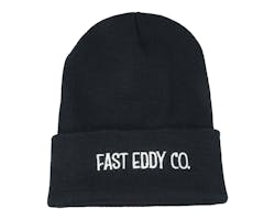 FastEddy ビーニー ブラック/ホワイト