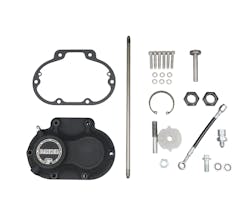 ベイカー 油圧クラッチサイドカバー 07-17y TC ブラック