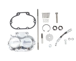 ベイカー クラッチカバー 油圧 17y- M8 ポリッシュ