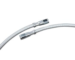 34in ブレーキライン ステンレスタイプ プラチナコート ステンコネクタ