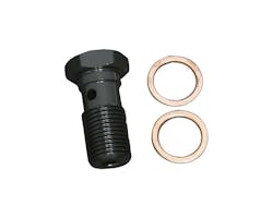 GTS 7/16-24 バンジョーボルト ステンレスブラック