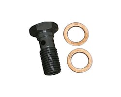 GTS 10mm-1.25 バンジョーボルト ステンレスブラック