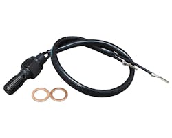 10mm-1.25ブレーキスイッチバンジョーボルト ステンレスブラック