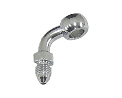 GTS 10mm バンジョー 70°ベント ステンレスクローム