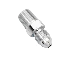 GTS 1/8NPT AN-3 ブレーキフィッティング ステンレスクローム