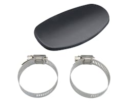 5-1/2in スプーンヒートガード ブラック