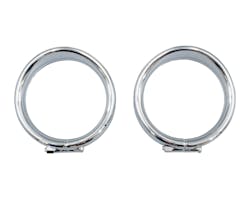 HD純正 ターンシグナルトリムリング バイザースタイル