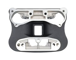 HD純正 XL用 ロッカーボックスロワーハウジング リンクルブラック