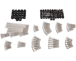 サントロ ボルト・カバーセット ブラック 09y- ツインカム