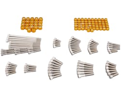 サントロ ボルト・カバーセット ゴールド 09y- ツインカム