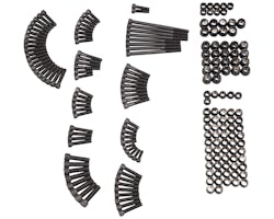 サントロ ボルト・カバーセット ブラック/ブラック 17y- M8