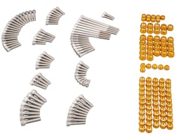 サントロ ボルト・カバーセット ゴールド 17y- M8