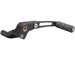 サントロ アジャスタブルブレーキアーム 18y- M8ソフテイル BK