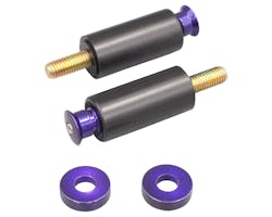 サントロ Exクラッシュバー用スライダー 91y- BT パープル