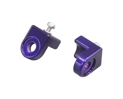 サントロ クラッシュバー用ライトマウント パープル