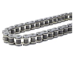 EK 薄型NXリングシールチェーン シルバーメッキ 120