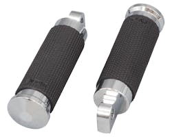 Avon Grips メモリーフォーム フットペグ クローム