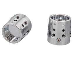 Avon Grips アクスルナットカバー ガトリング クローム 1in