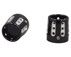 Avon Grips アクスルナットカバー ガトリング ブラック 1in