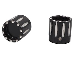 Avon Grips アクスルナットカバー RIVAL ブラック 1in