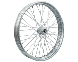 3/4inベアリング スプールハブホイール 21×1.85in クローム