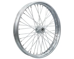 3/4inベアリング スプールハブホイール 21×2.15in クローム