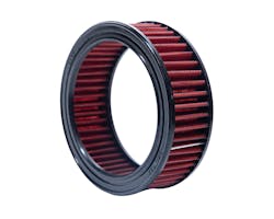 BA スリムエアクリーナー リプレイスフィルターエレメント レッド