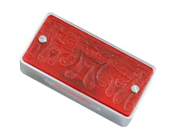 MALCOM スクエアテールライト ポリッシュ 下フレイムス