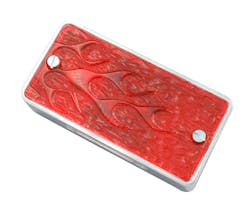 MALCOM スクエアテールライト ポリッシュ 横フレイムス