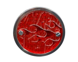 MALCOM ラウンドテールライト ポリッシュ 横フレイムス