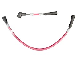 プラグコードセット レッド 86-03y XL