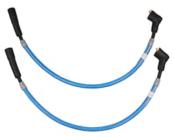 プラグコードセット ブルー 97-98y FLT