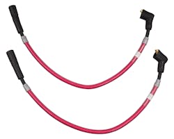 プラグコードセット レッド 97-98y FLT