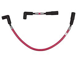プラグコードセット レッド 00-17y ソフテイル