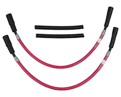 プラグコードセット レッド 04-06y XL