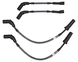 プラグコードセット カーボン 18y- M8ソフテイル