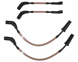 プラグコードセット カッパー 18y- M8ソフテイル