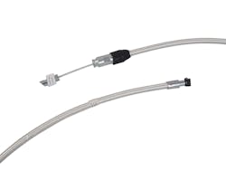 SCII 36in クイックコネクトアッパークラッチケーブル 23y-CVO