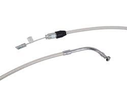 SCII 37-1/4in クイックコネクトクラッチケーブル 23y-CVO