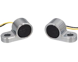タブ付きラウンドLEDウインカーセット クローム