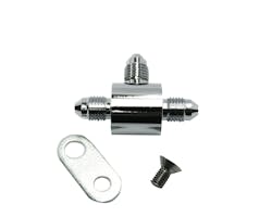 マグナム ブラケット付きティーブロック クローム