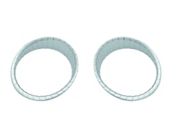 クリアキン アステカメーターゲージアクセント クローム インディアン