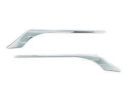 クリアキン フェアリングウインカートリム クローム インディアン