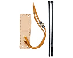 ラフテール  ベル取付用レザーホルダー NA ゴールドビーズ