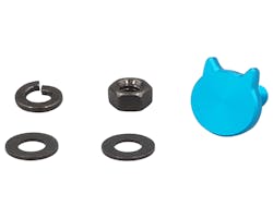 キジマ にゃんばーボルト M6×15 ブルー