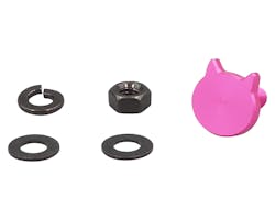 キジマ にゃんばーボルト M6×15 ピンク