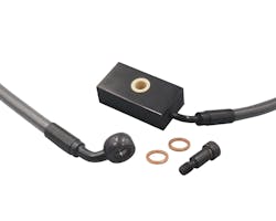 BP ABSシングルブレーキラインキット ロワー M8ソフテイル -1"