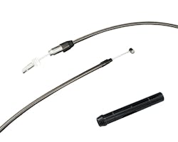 BP 42in クイックコネクトアッパークラッチケーブル 23y-CVO
