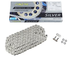 サンスター 530シールチェーン シルバー 120リンク